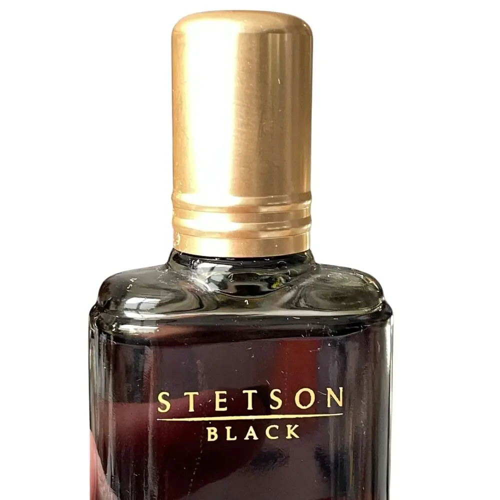 Vintage Stetson Black After Shave 1.5 oz for Men by Coty 90% Full by Coty READ